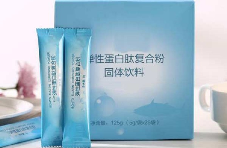 鰹魚彈性蛋白肽復合粉代加工， 膠原蛋白固體飲料貼牌