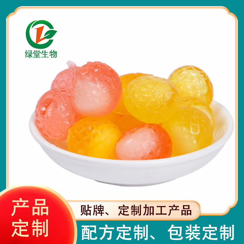 雞內金益生菌軟糖代加工